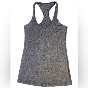 Lululemon heathers gray racer back Women's tank top- no size